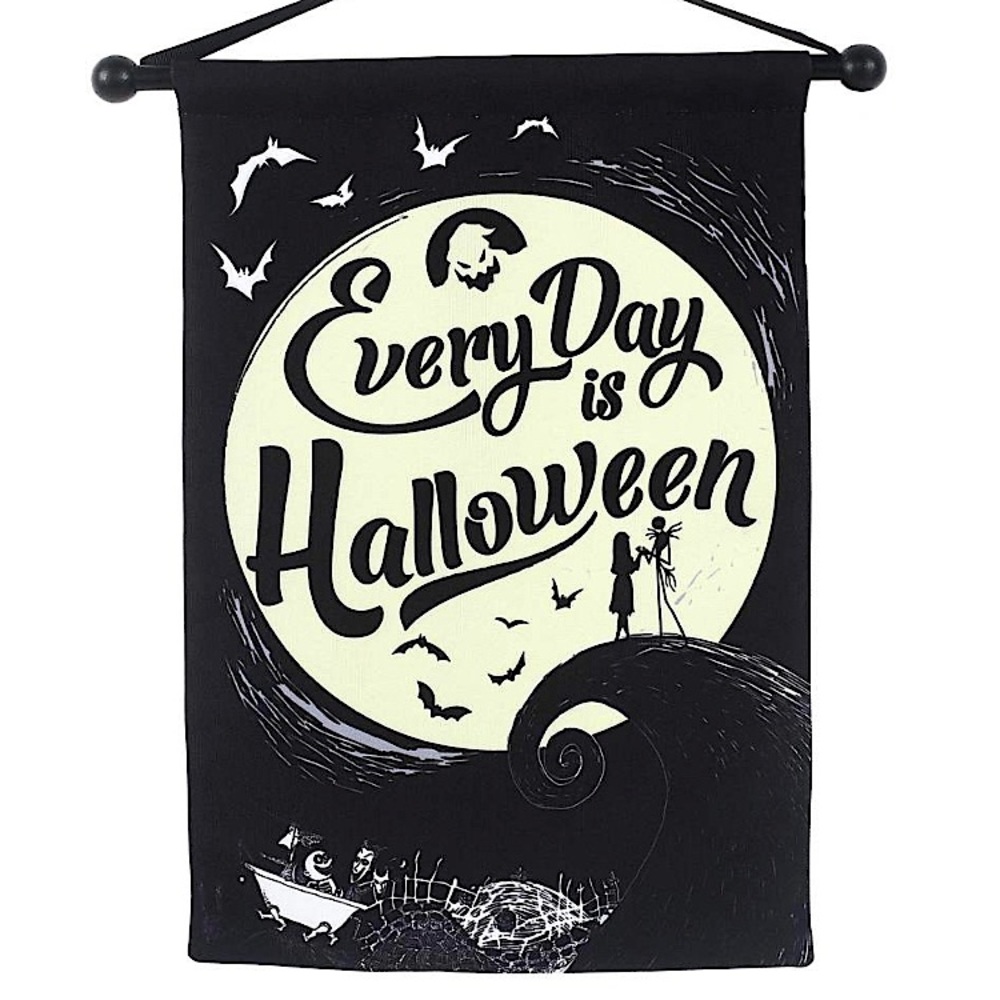 Nightmare Before Christmas Halloween Scroll Wall  Decor